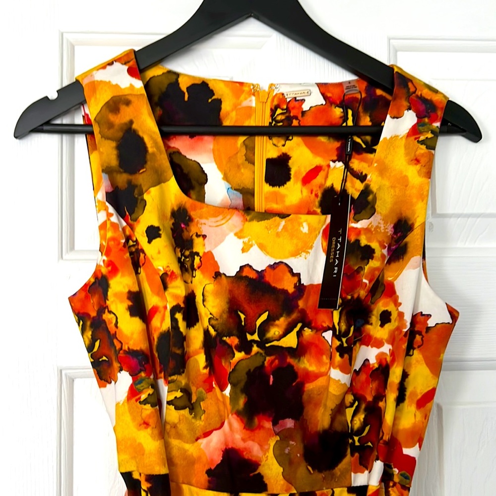 LAST CHANCE💥💥T TAHARI floral dress; NWT; Buy 2 @ $60 Sale! 💥💥